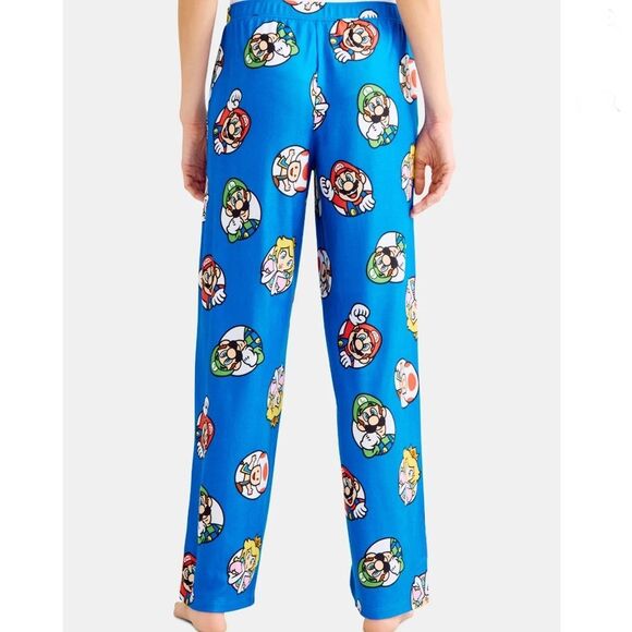 Mario & Friends Print Soft Comfy Lounge Pajama Sleep Pants 2-Pack Size XS - Picture 12 of 13